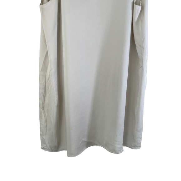 RARE AYR Womens V-Neck Flowy Tank Blouse Cream - Picture 7 of 10